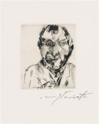 LOVIS CORINTH Selbstbildnis.